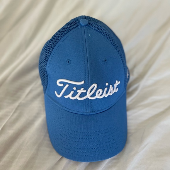 titleist golf hat cap new era Medium Large Logo Carolina Blue Foot Joy - Picture 1 of 6